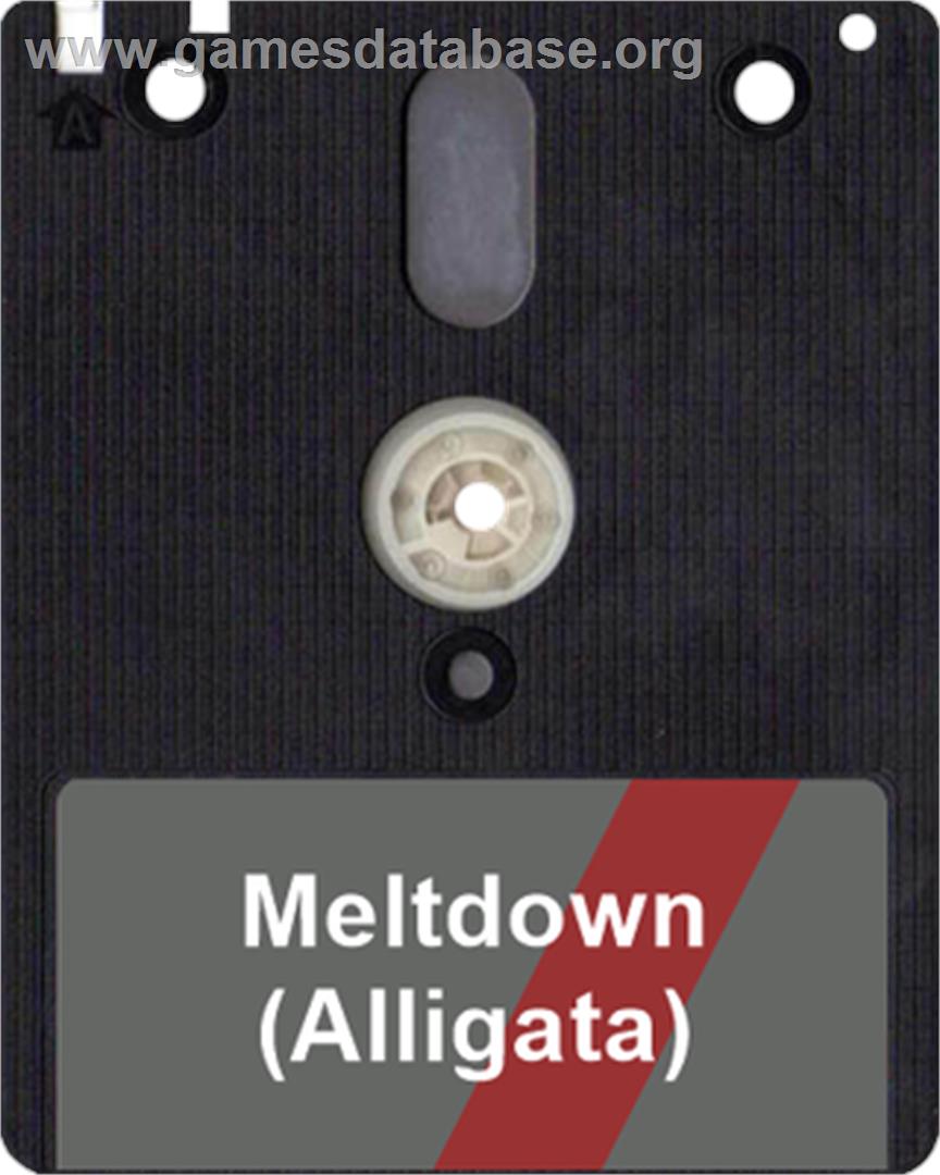 Meltdown - Amstrad CPC - Artwork - Disc
